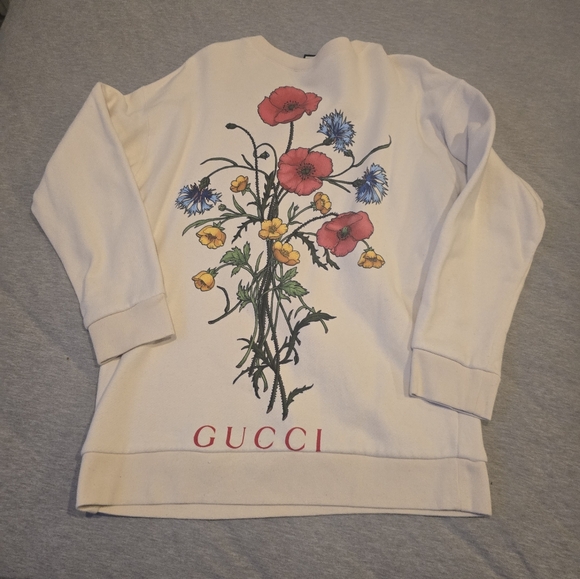 Gucci Chateau Marmont Graphic Sweatshirt Altered to Sz Medium - Picture 11 of 16